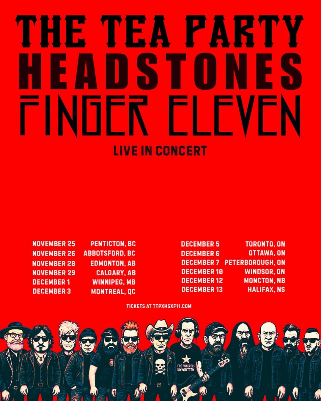 Headstones Tour Poster